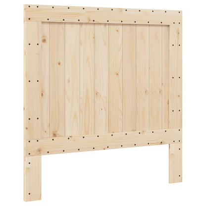 Bed Frame | Natural Pine | Solid Wood | Single | Durable | Rectangular