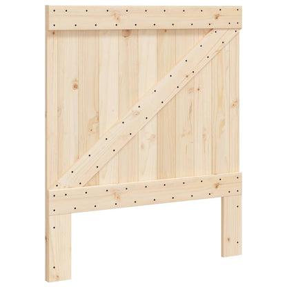 Bed Frame | Natural Wood | Solid pinewood | Single | Durable | Bed Frame