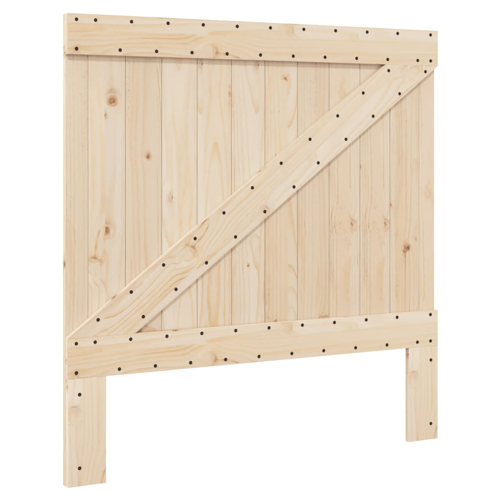 Bed Frame | Natural Wood | Solid Pine Wood | Single | Durable | Bed Frame