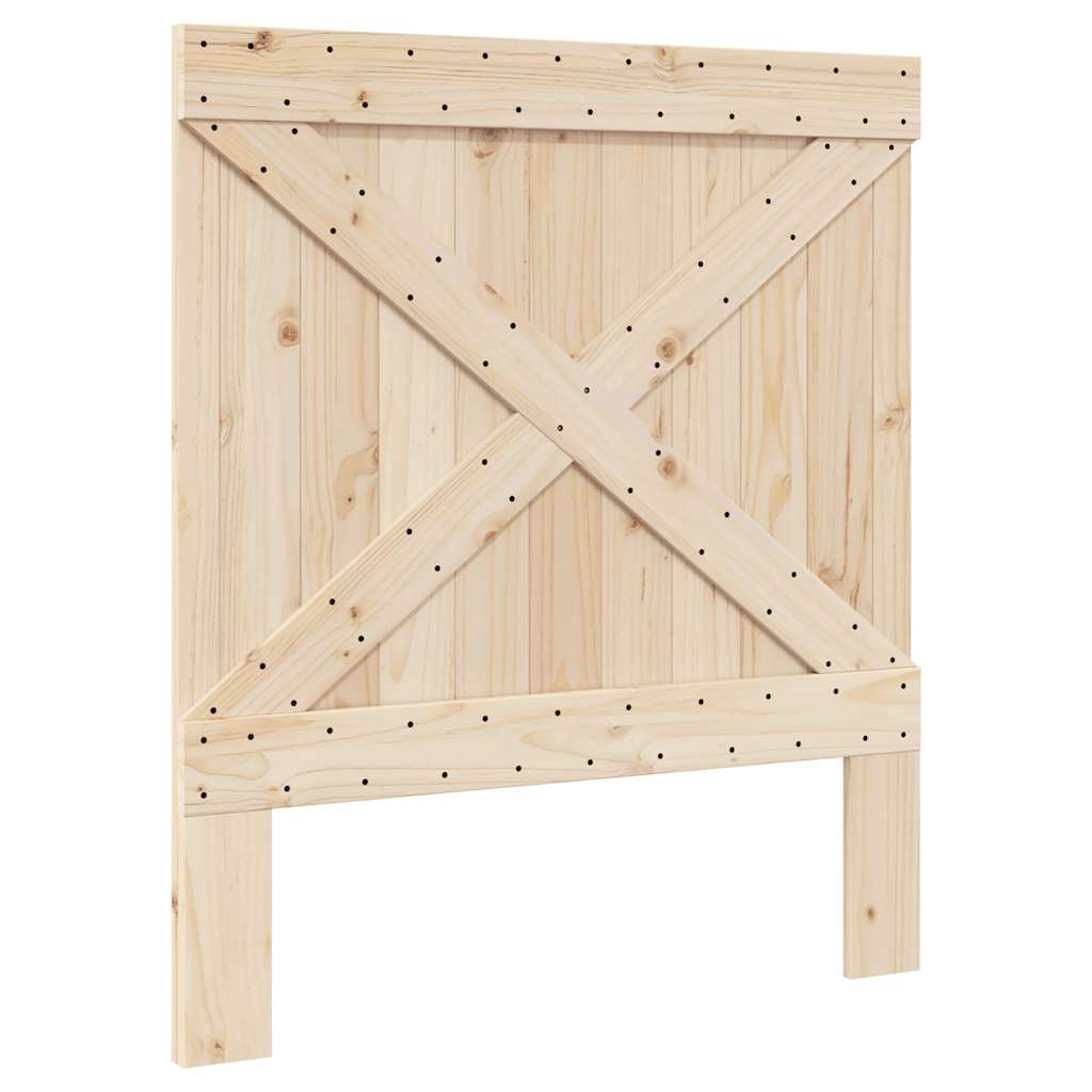 Bed Frame | Natural Wood | Solid pine wood | Single | Sturdy | Bed Frame