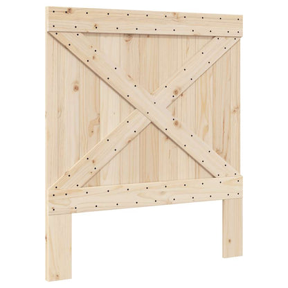 Bed Frame | Natural Wood | Solid pine wood | Single | Sturdy | Bed Frame