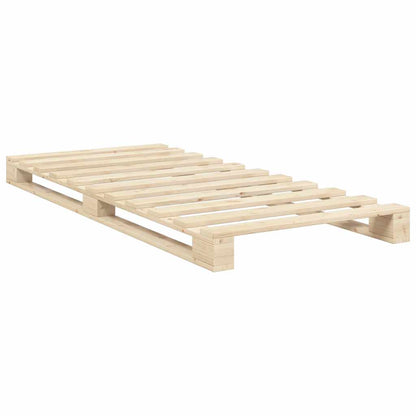 Bed Frame | Natural Wood | Solid pine wood | Single | Sturdy | Bed Frame
