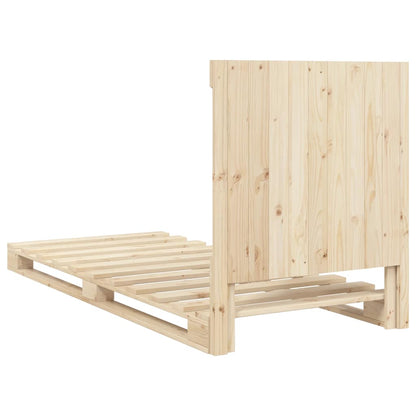 Bed Frame | Natural Wood | Solid pine wood | Single | Sturdy | Bed Frame