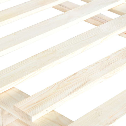 Bed Frame | Natural Wood | Solid pine wood | Single | Sturdy | Bed Frame