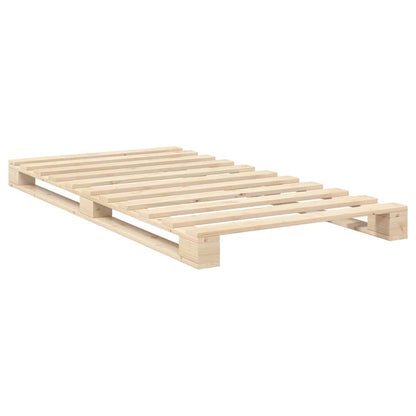 Bed Frame | natural pine | Solid pinewood | Single | Bed Frame