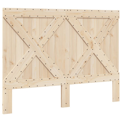 Bed Frame | Grey | Solid pine wood | Double | Sturdy | Bed Frame