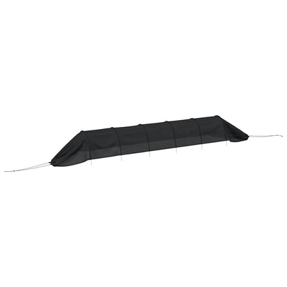 Netting Tunnels 4 pcs Black Steel and Polyethylene