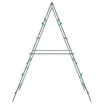 Garden Trellises for Climbing Plants 4 pcs A-Frame Steel