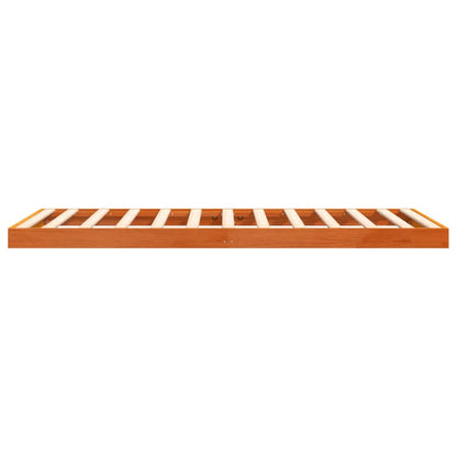 Bed Frame | Wax brown | Solid Pine Wood | Single | Tough | Bed Frame