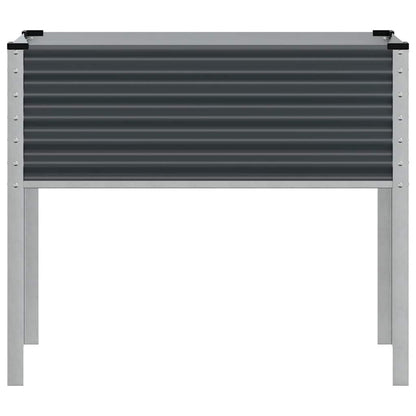 Garden Planter Anthracite 100x45x90 cm Steel