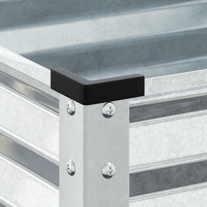 Garden Planter 100x45x90 cm Galvanised Steel