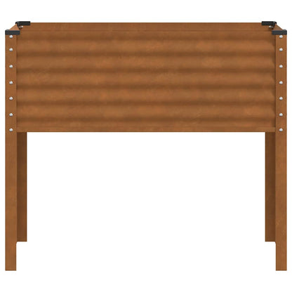 Garden Planter 100x45x90 cm Weathering Steel