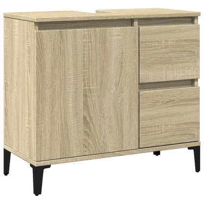 Bathroom Cabinet | Sonoma oak | Engineered wood, metal | Medium