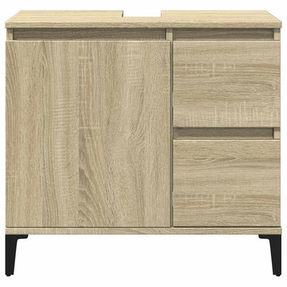 Bathroom Cabinet | Sonoma oak | Engineered wood, metal | Medium