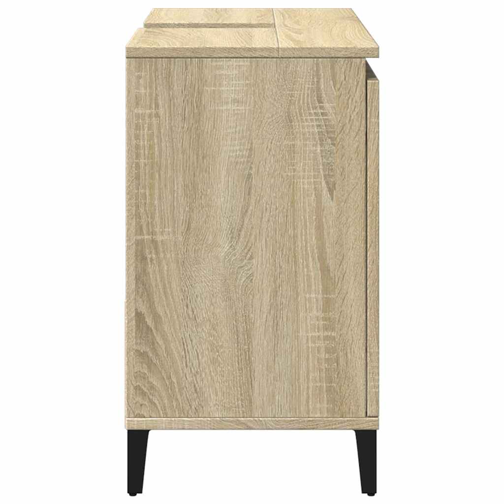 Bathroom Cabinet | Sonoma oak | Engineered wood, metal | Medium