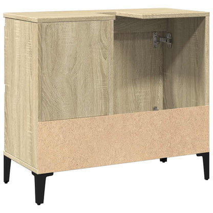 Bathroom Cabinet | Sonoma oak | Engineered wood, metal | Medium