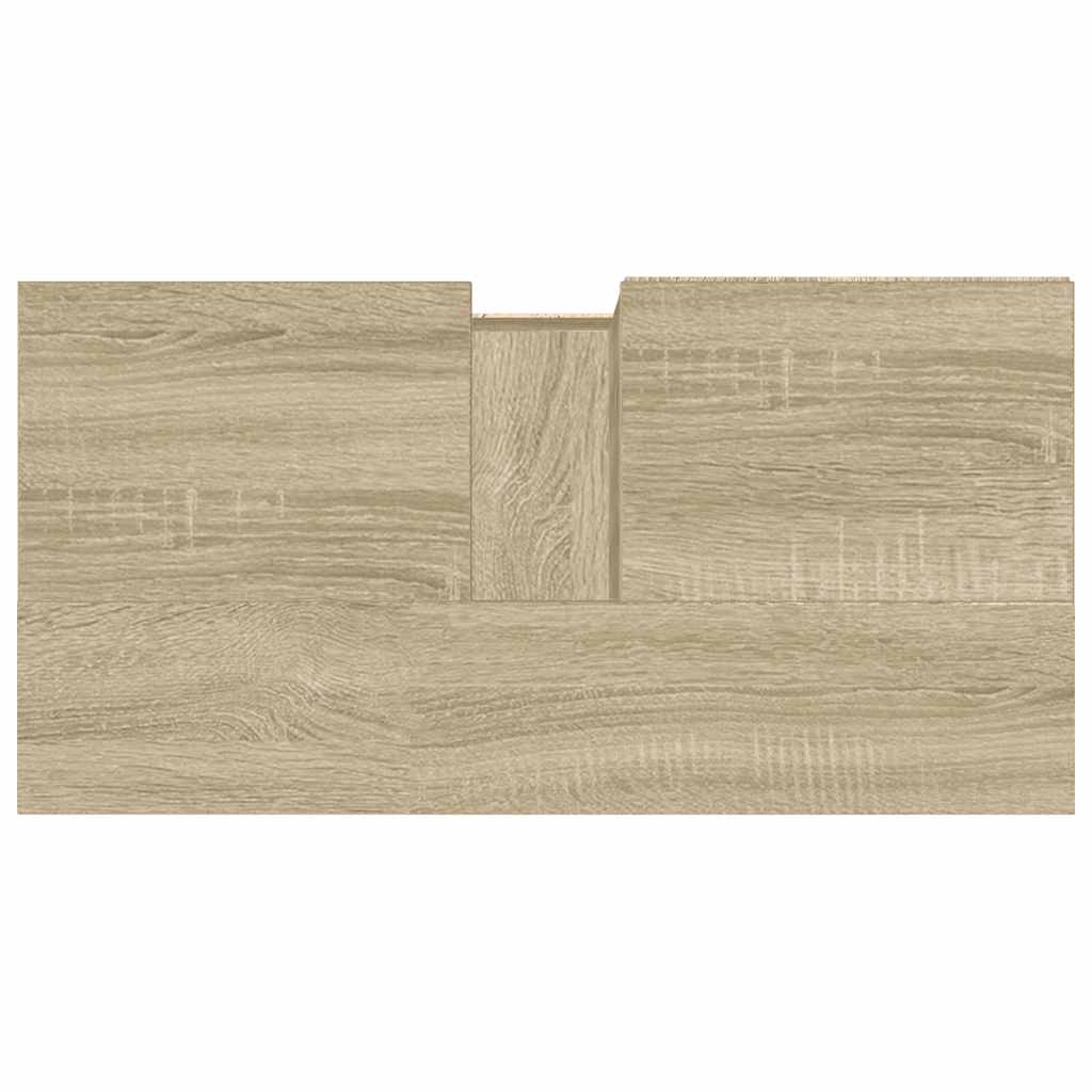 Bathroom Cabinet | Sonoma oak | Engineered wood, metal | Medium