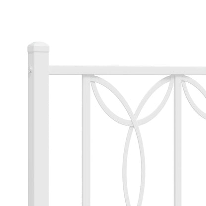Metal Replace Headboard White 160 cm
