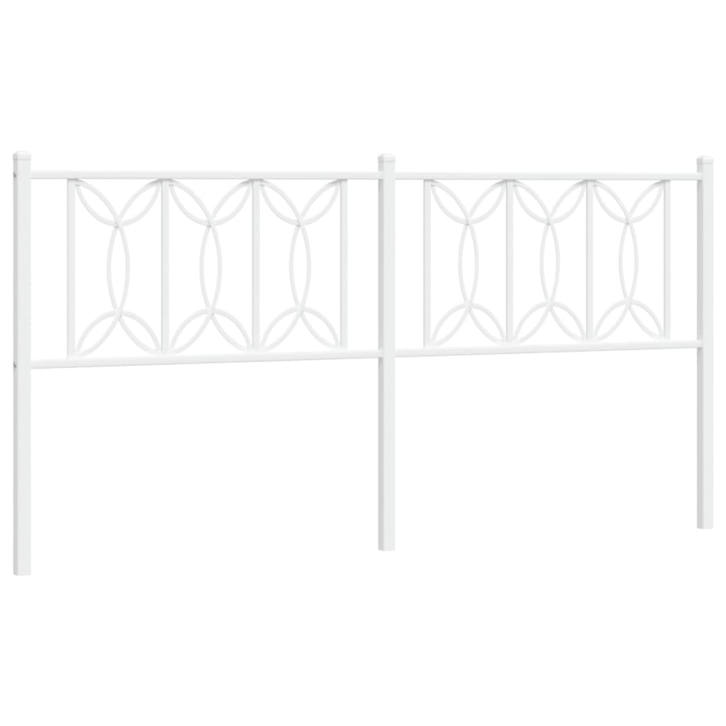 Metal Replace Headboard White 180 cm