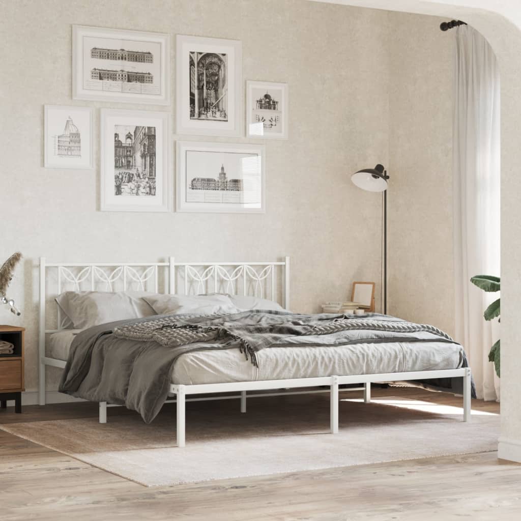 Metal Replace Headboard White 180 cm