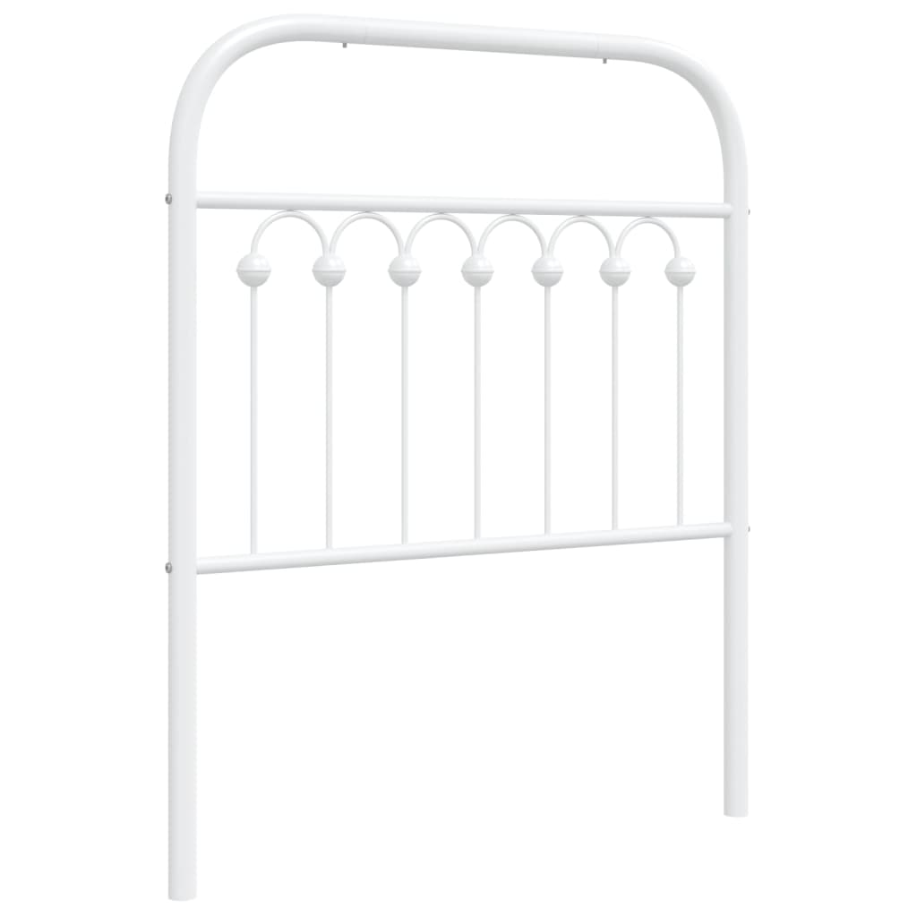 Metal Replace Headboard White 75 cm