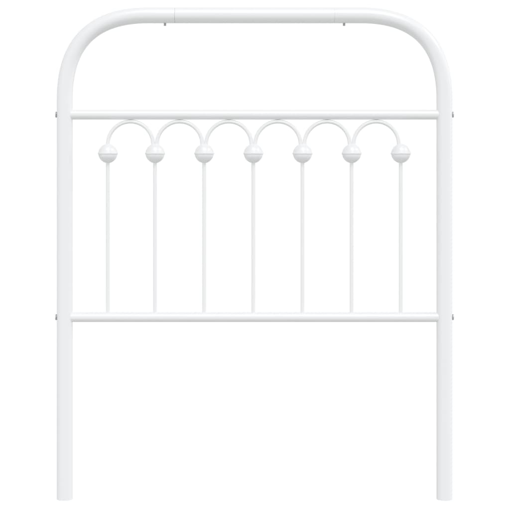 Metal Replace Headboard White 75 cm