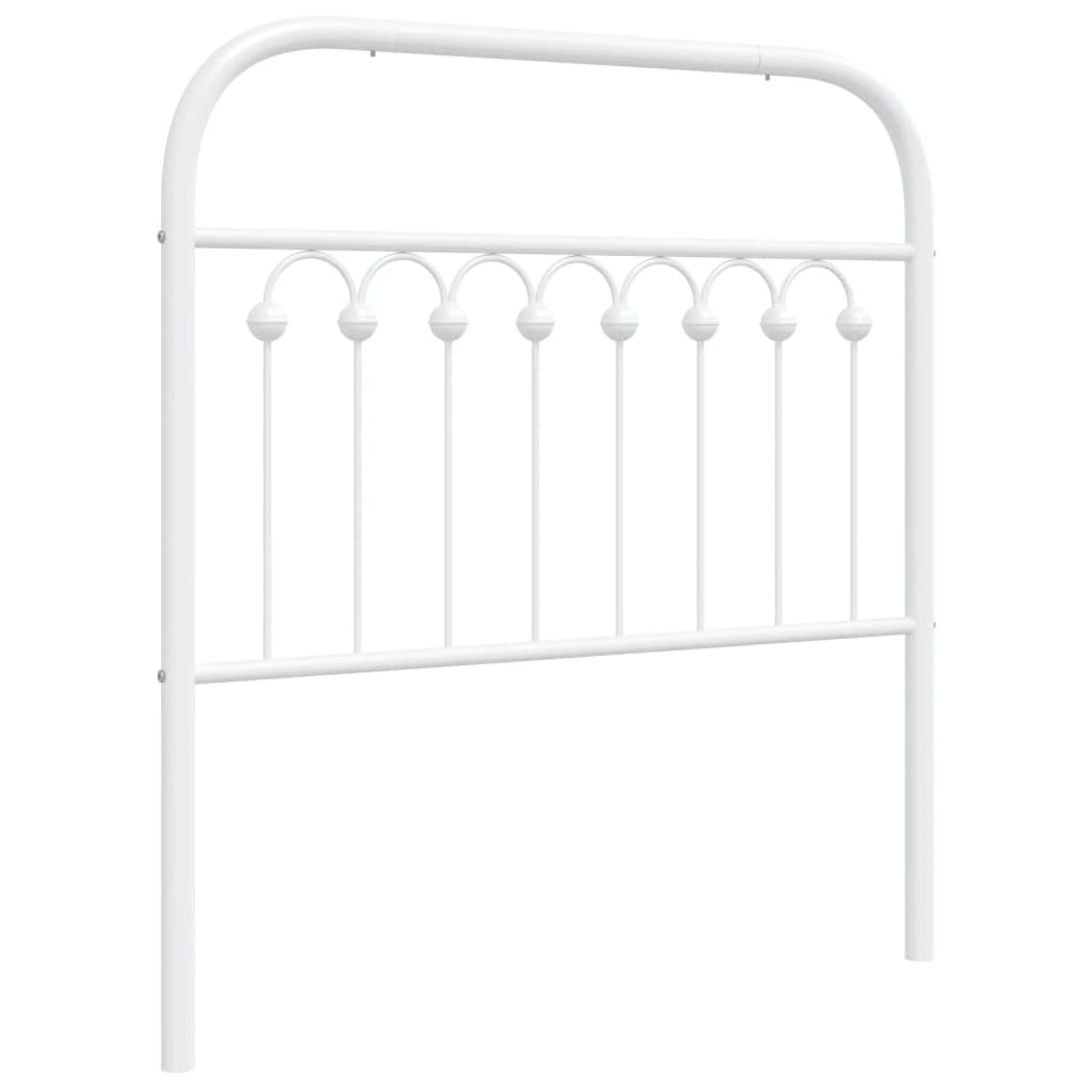 Metal Replace Headboard White 90 cm