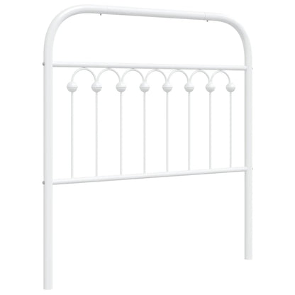 Metal Replace Headboard White 90 cm