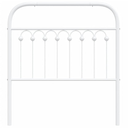 Metal Replace Headboard White 90 cm