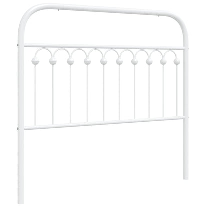 Metal Replace Headboard White 107 cm