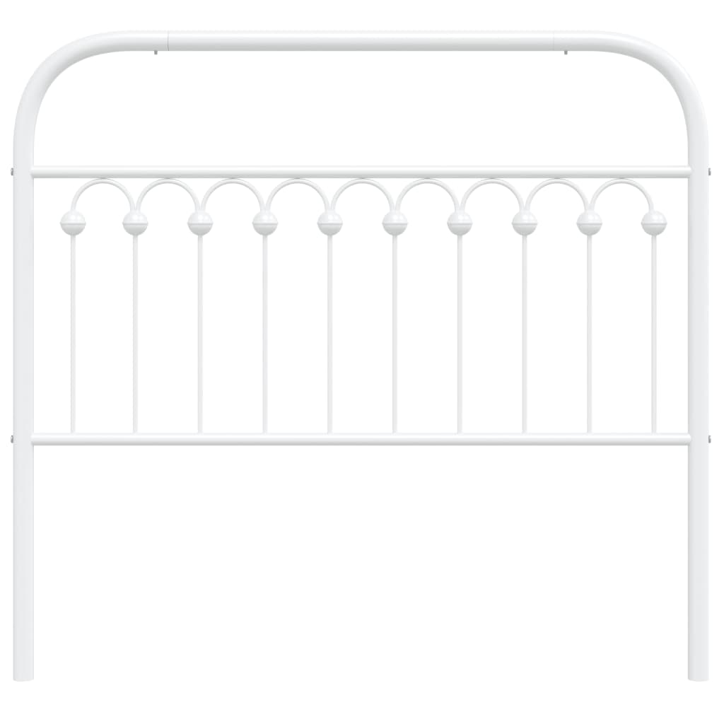 Metal Replace Headboard White 107 cm