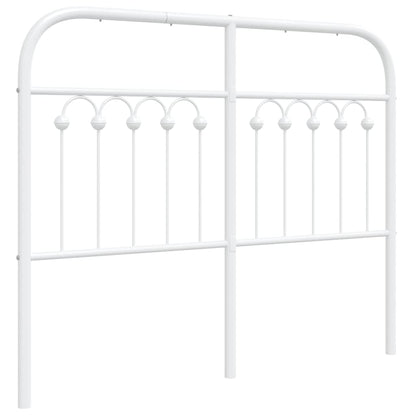 Metal Replace Headboard White 120 cm
