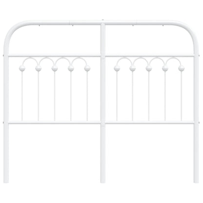 Metal Replace Headboard White 120 cm