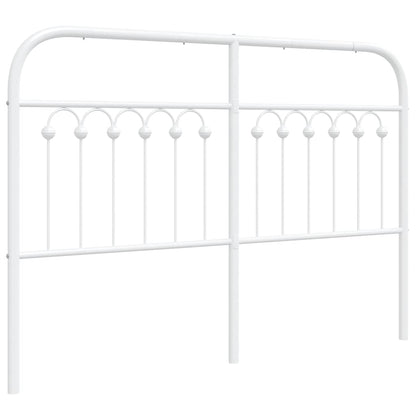 Metal Replace Headboard White 135 cm