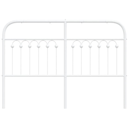 Metal Replace Headboard White 135 cm