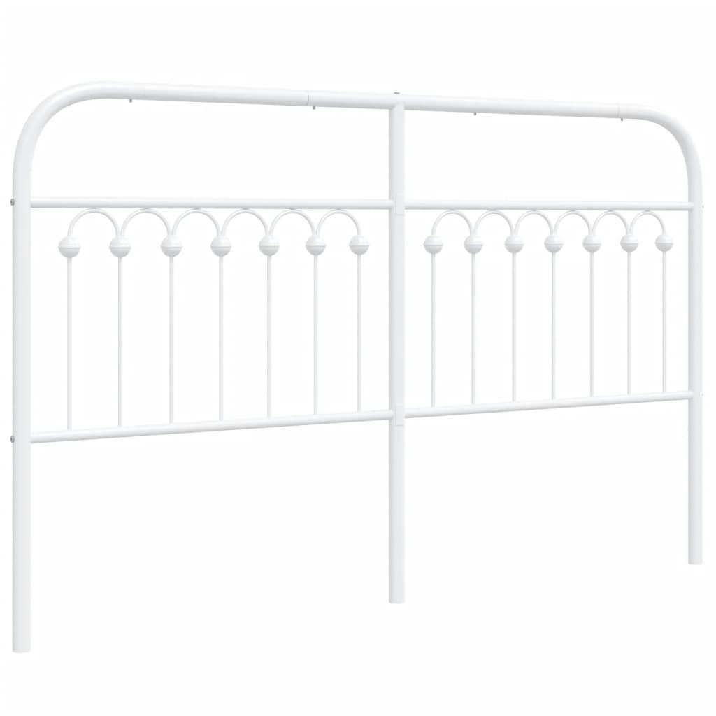 Metal Replace Headboard White 150 cm