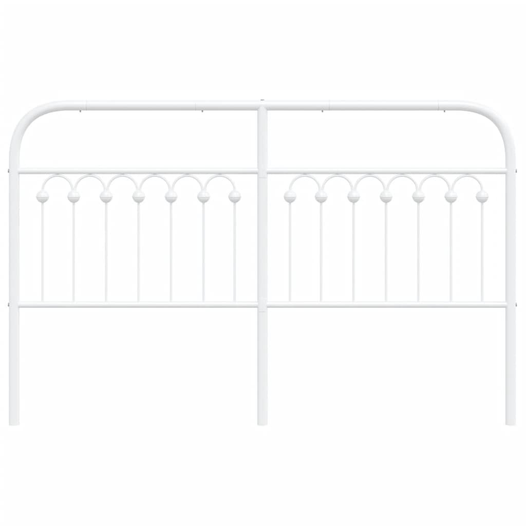 Metal Replace Headboard White 150 cm