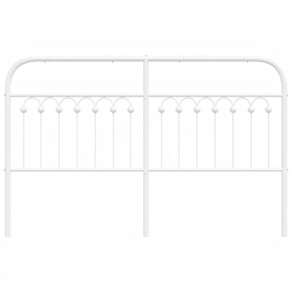 Metal Replace Headboard White 150 cm
