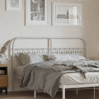 Metal Replace Headboard White 150 cm
