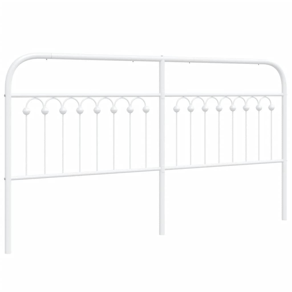 Metal Replace Headboard White 180 cm