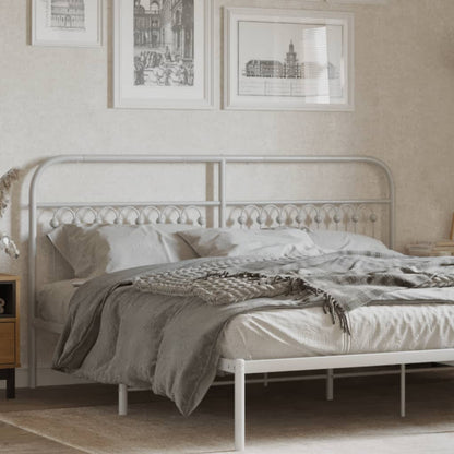 Metal Replace Headboard White 180 cm