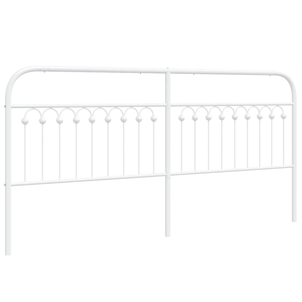 Metal Replace Headboard White 193 cm