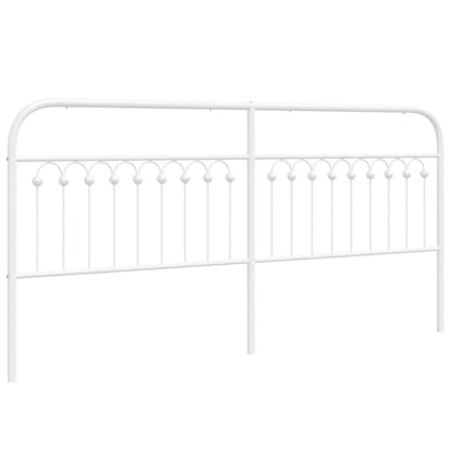 Metal Replace Headboard White 193 cm