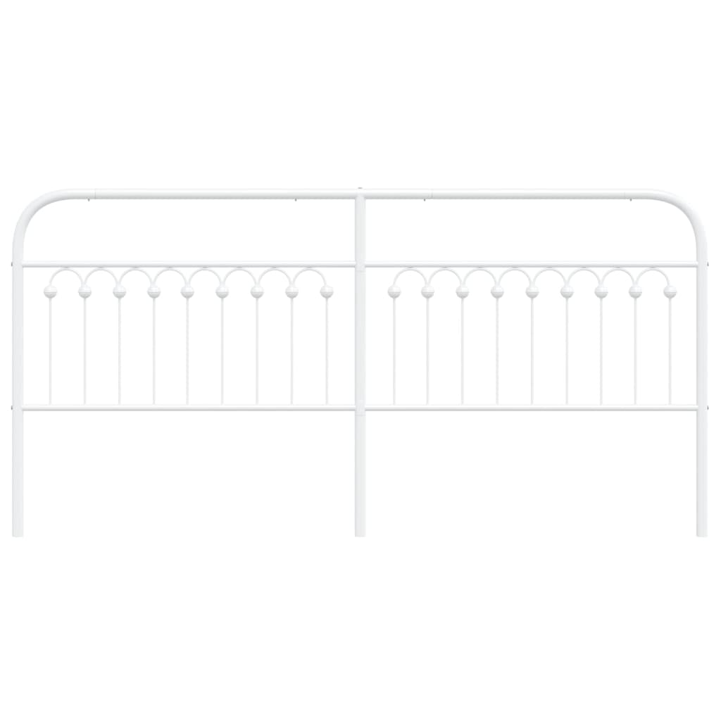 Metal Replace Headboard White 193 cm