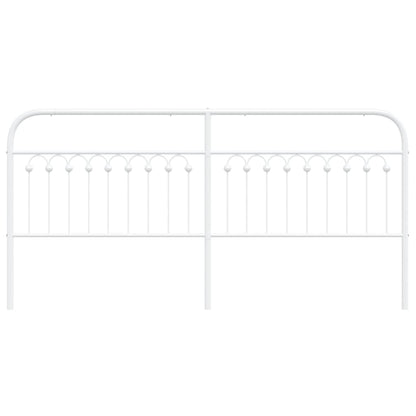 Metal Replace Headboard White 193 cm
