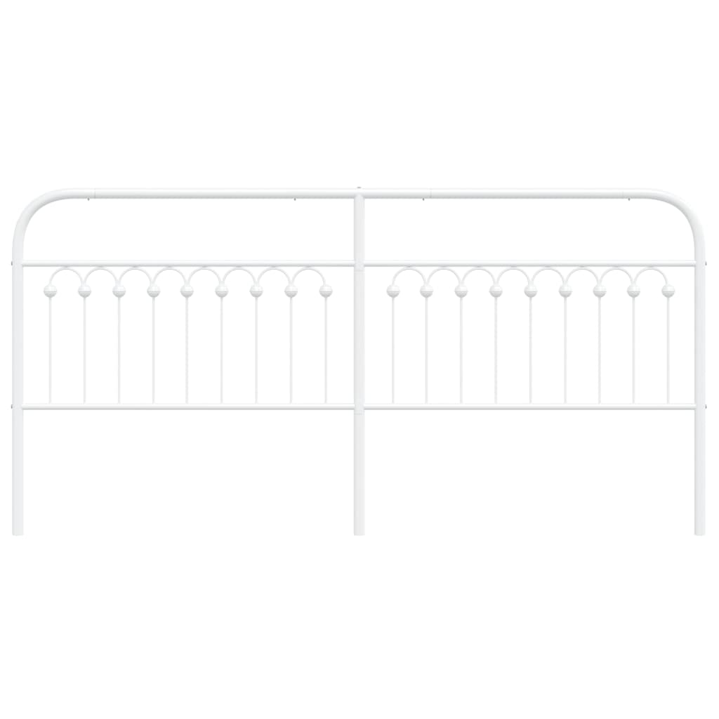 Metal Replace Headboard White 200 cm