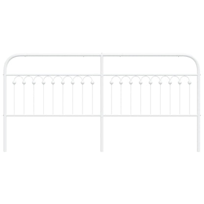 Metal Replace Headboard White 200 cm