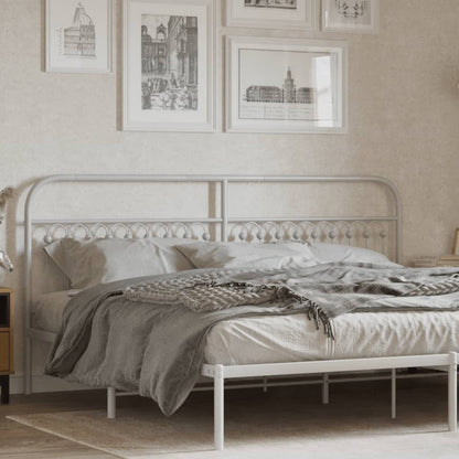 Metal Replace Headboard White 200 cm
