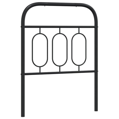 Metal Replace Headboard Black 75 cm
