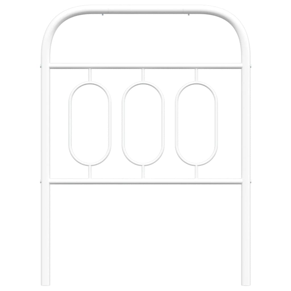 Metal Replace Headboard White 75 cm